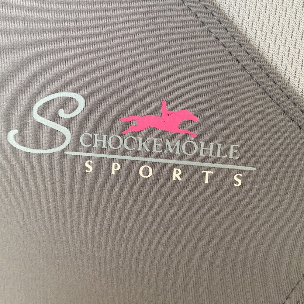 Ladies Grey Riding Jacket with Pockets - Picture 6 of 9